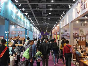 宝鸡家博会现场图之一